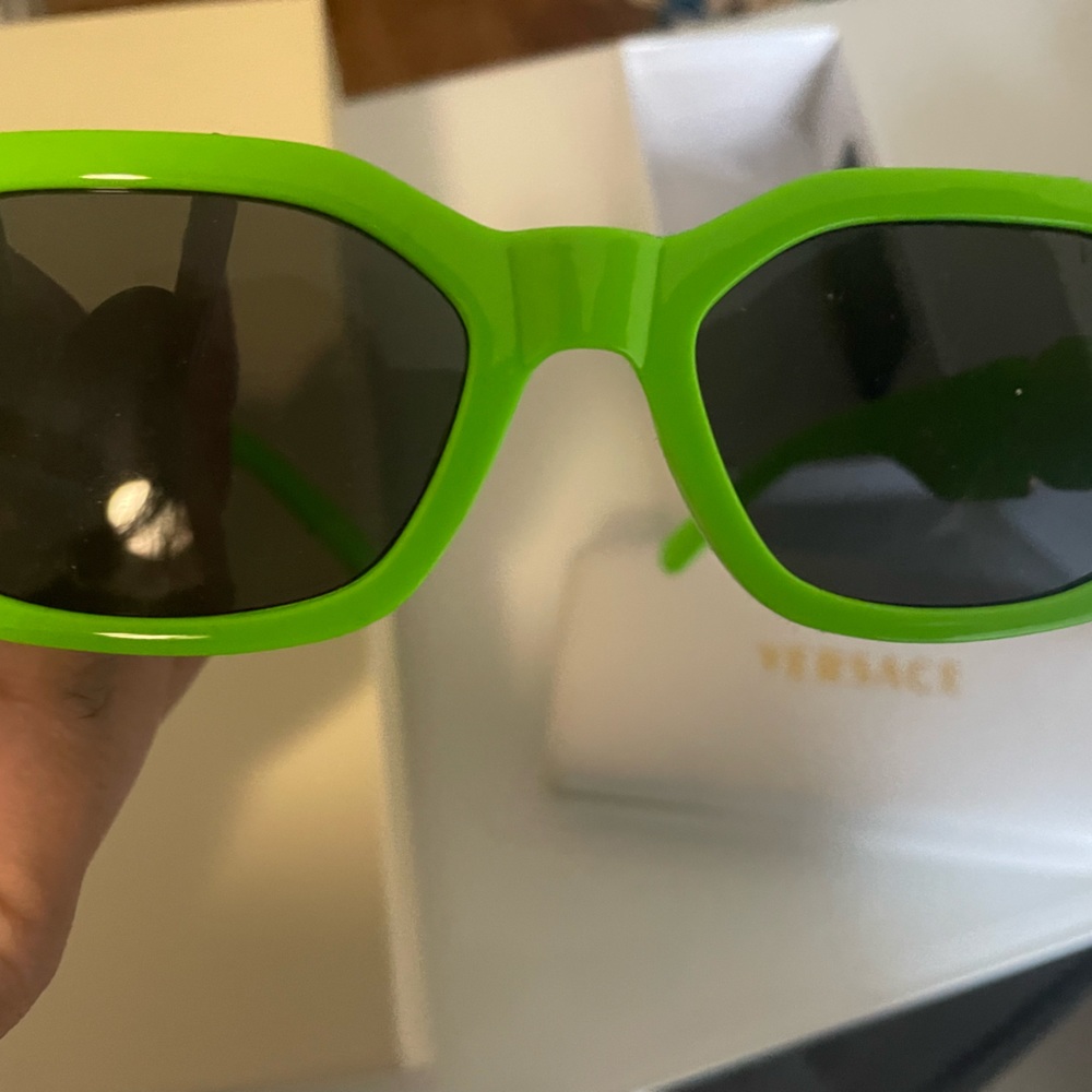 Green glasses brand new